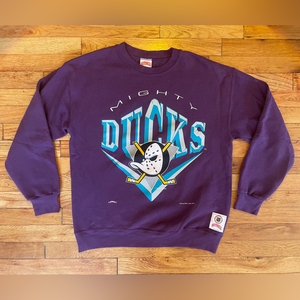 Vintage 90s Mighty Ducks Crewneck